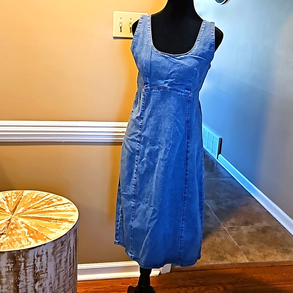 Denim dress